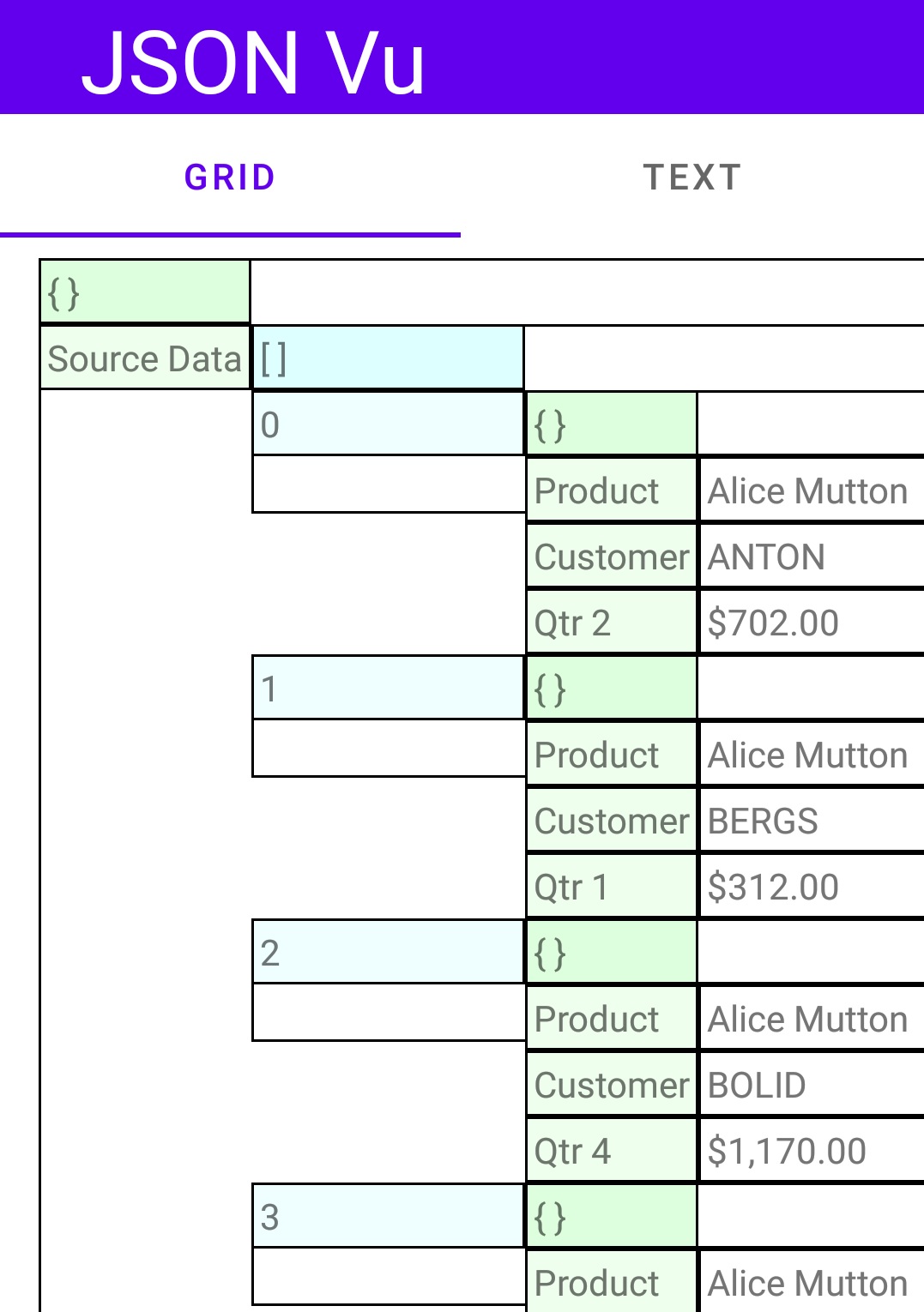 Free JSON Editor for Android